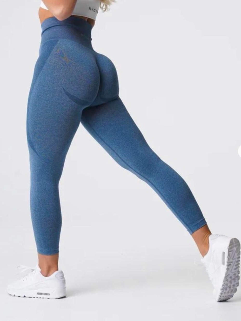 NVGTN Slate blue high leggings